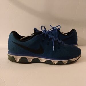 Nike Men's Tailwind Air Max, sz 12, Blue Black Swoosh. Pre owned